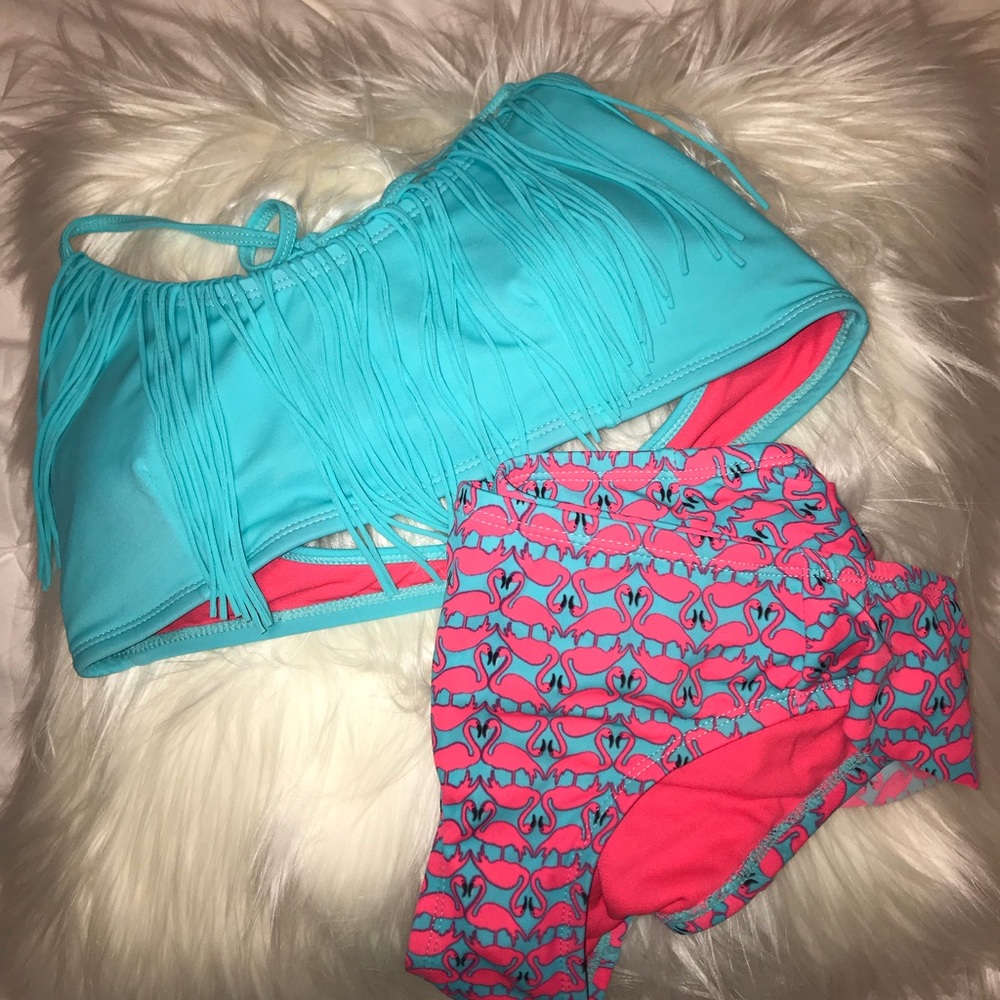 flamingo bikini